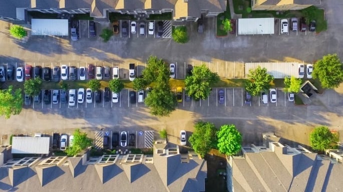 Rural parking as seen from the air_227056041 compressed